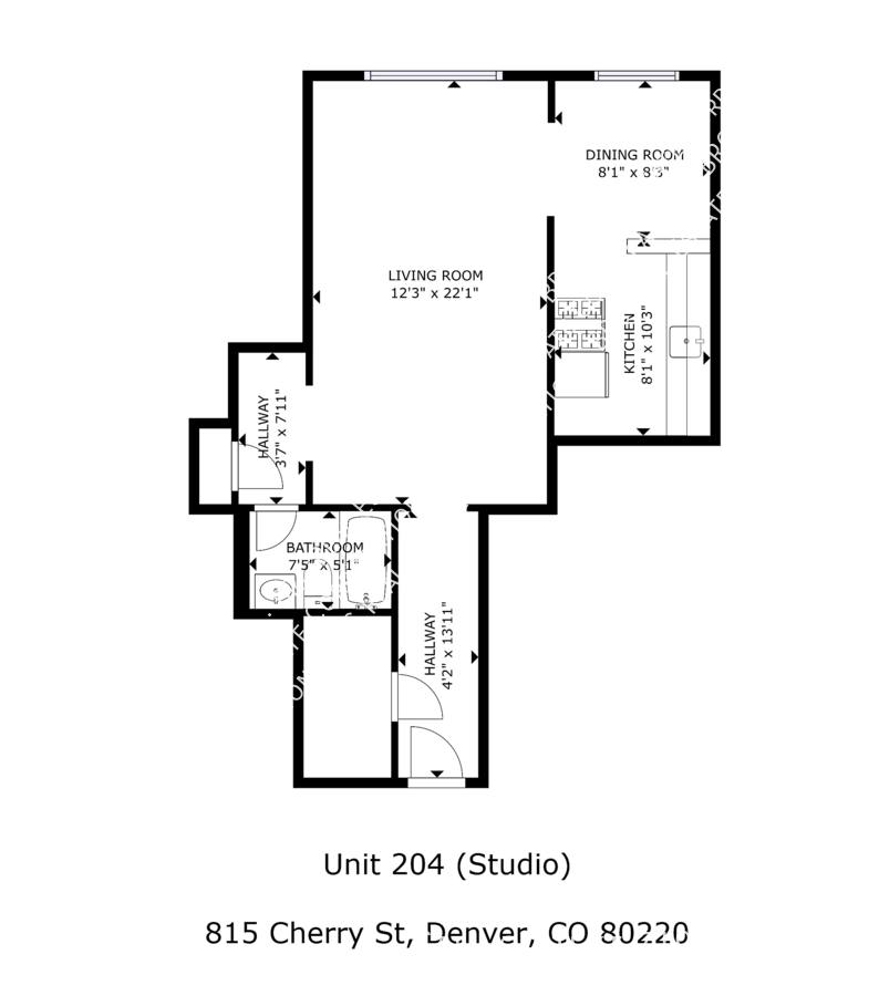 Apartment for rent at 829 Cherry St #303, Denver, CO 80220