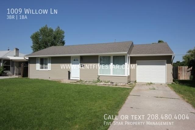 House for rent at 1009 Willow Lane, Pocatello, ID 83201