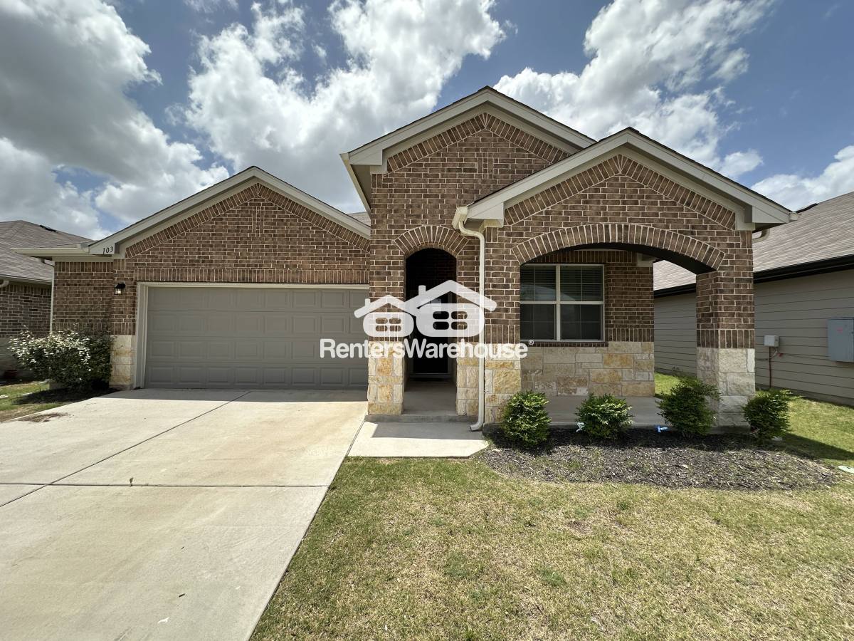 House for rent at 103 Krause Springs Dr, Hutto, TX 78634