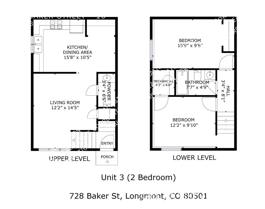 Townhouse for rent at 728 Baker St #10, Longmont, CO 80501