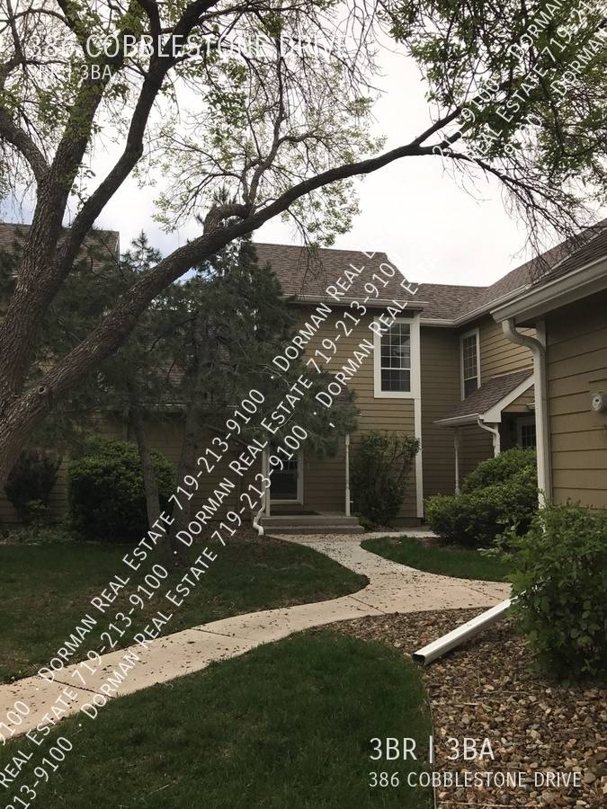 Townhouse for rent at 386 Cobblestone Dr, Colorado Springs, CO 80906