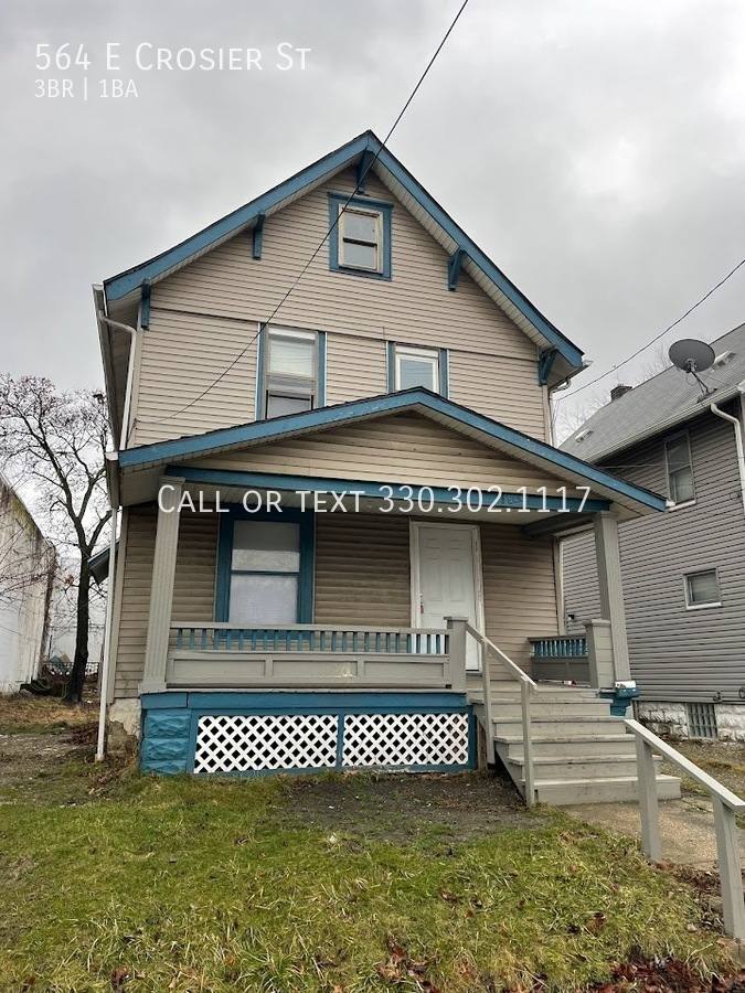 House for rent at 564 E Crosier St, Akron, OH 44311