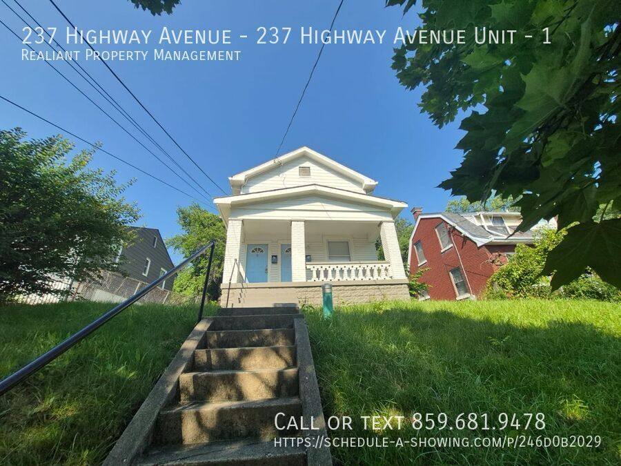 Apartment for rent at 237 Highway Ave #1, Covington, KY 41016
