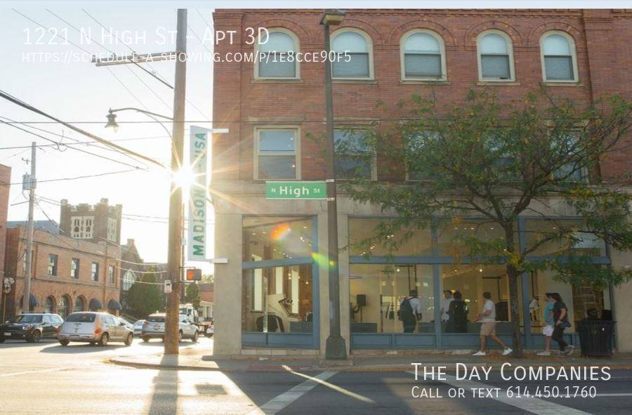 Apartment for rent at 1221 N High St #3D, Columbus, OH 43201