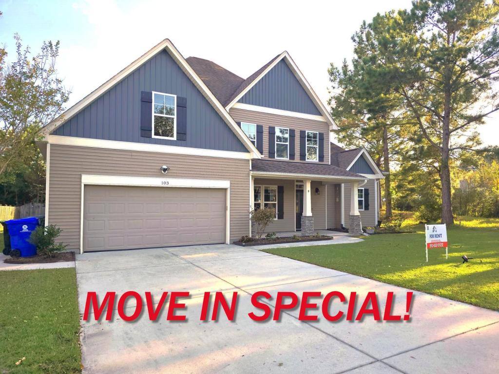 House for rent at 103 Lumis Court, Hampstead, NC 28443