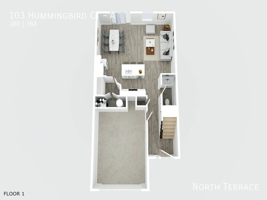 Townhouse for rent at 103 Hummingbird Court #A, Smithville, MO 64089