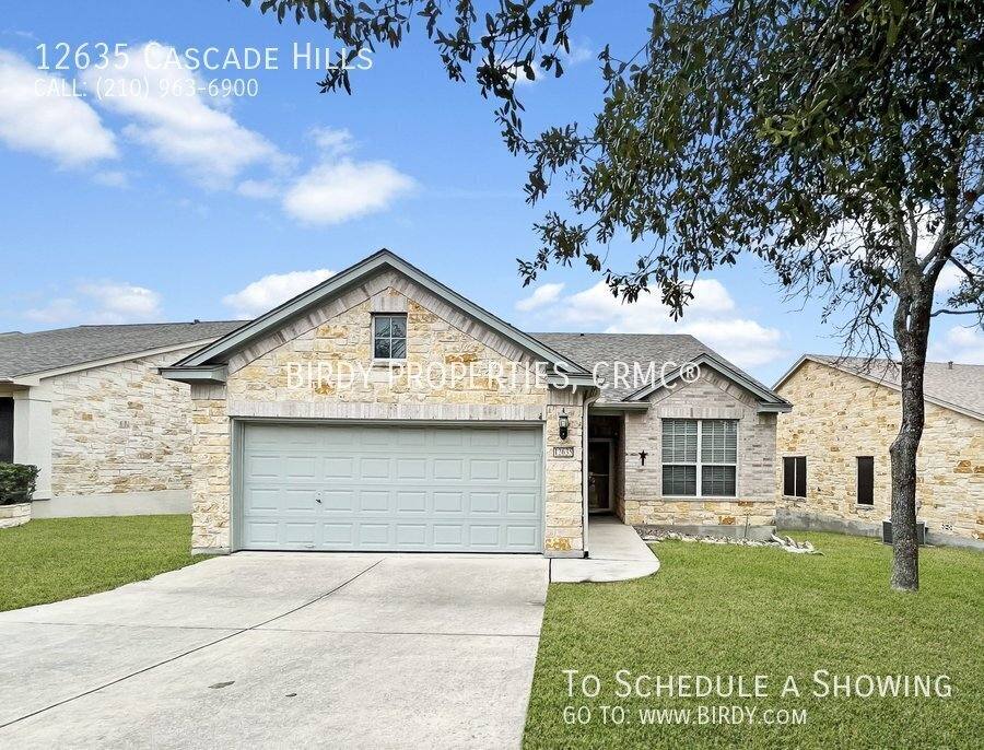 House for rent at 12635 Cascade Hills, San Antonio, TX 78253