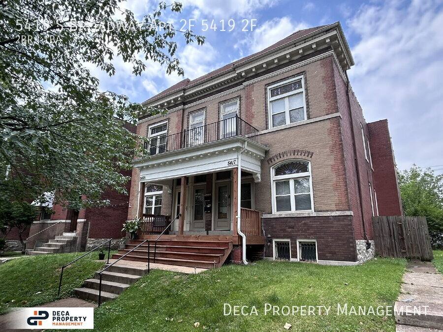 Apartment for rent at 5419 S Broadway #2F, Saint Louis, MO 63111