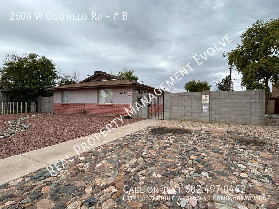 Condo for rent at 2608 W Ocotillo Rd #B, Phoenix, AZ 85017