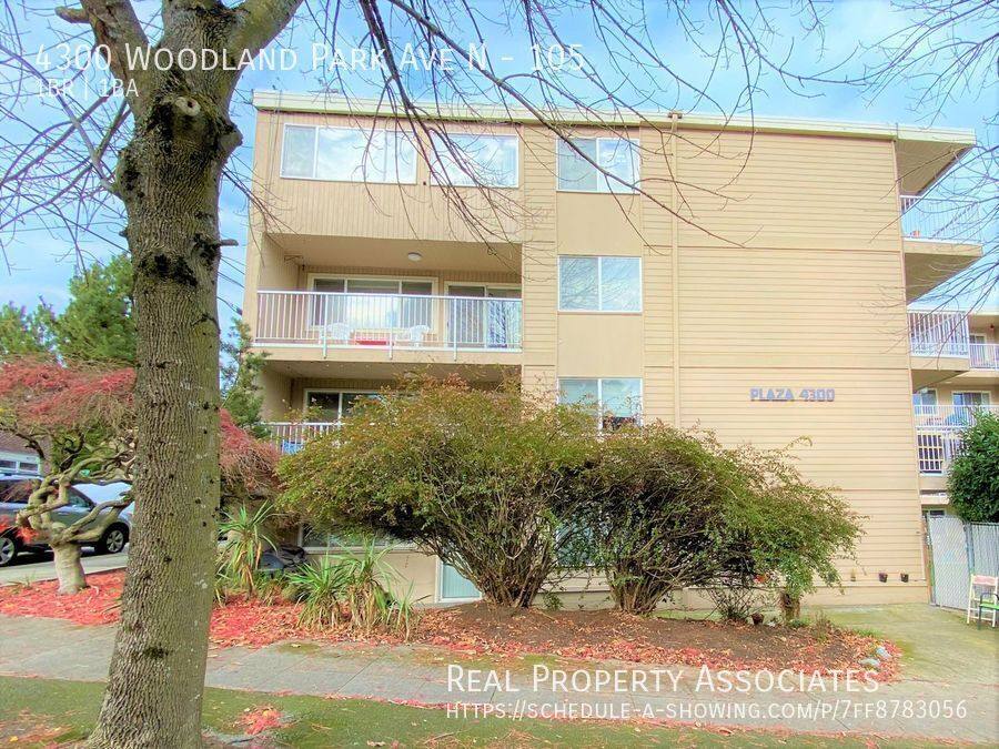 Apartment for rent at 4300 Woodland Park Ave N #105, Seattle, WA 98103