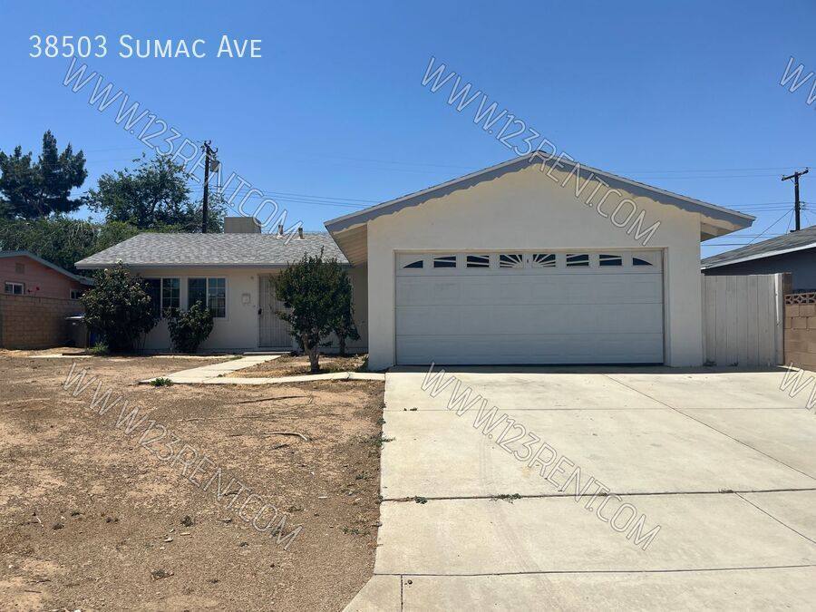 House for rent at 38503 Sumac Ave, Palmdale, CA 93550