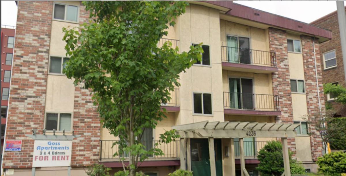 Apartment for rent at 4235 12th Ave NE, Seattle, WA 98105