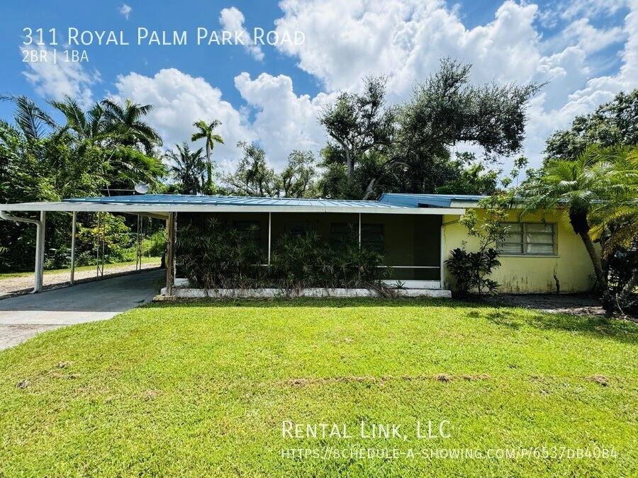 House for rent at 311 Royal Palm Park Rd, Fort Myers, FL 33905