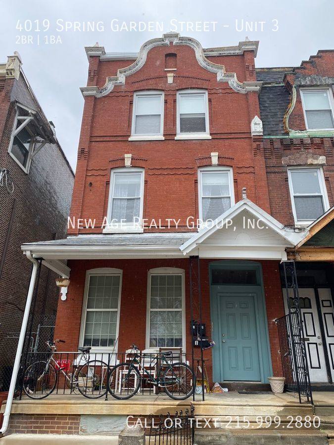 Apartment for rent at 4019 Spring Garden St #3, Philadelphia, PA 19104