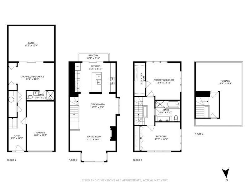 Townhouse for rent at 320 N Clinton, Chicago, IL 60661