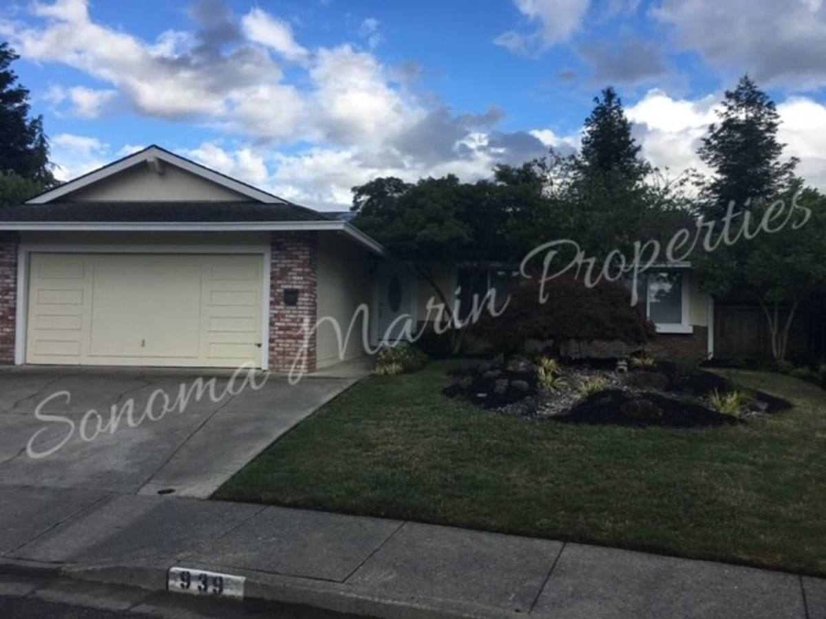House for rent at 939 Edith Court, Rohnert Park, CA 94928