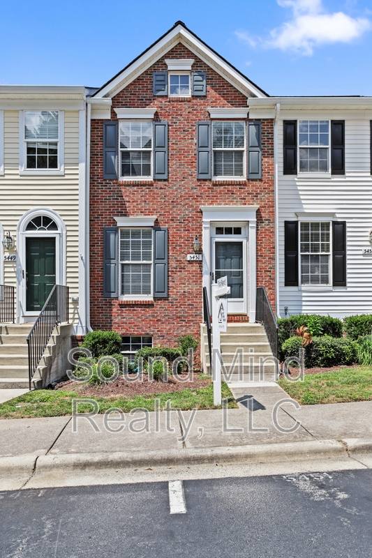 Townhouse for rent at 5451 Crabtree Park Court, Raleigh, NC 27612