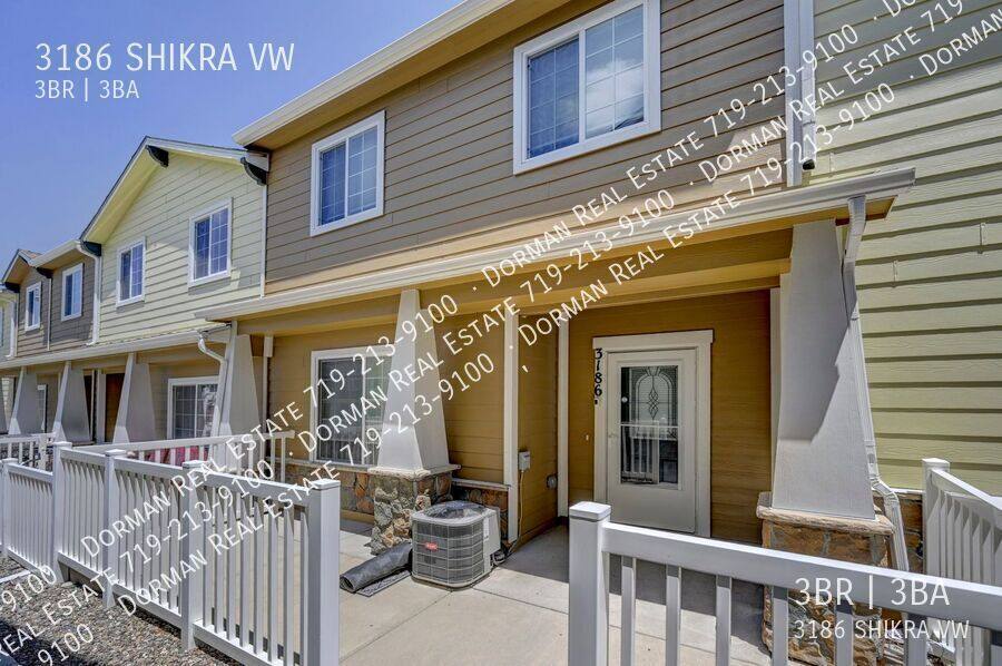 Townhouse for rent at 3186 Shikra View, Colorado Springs, CO 80916