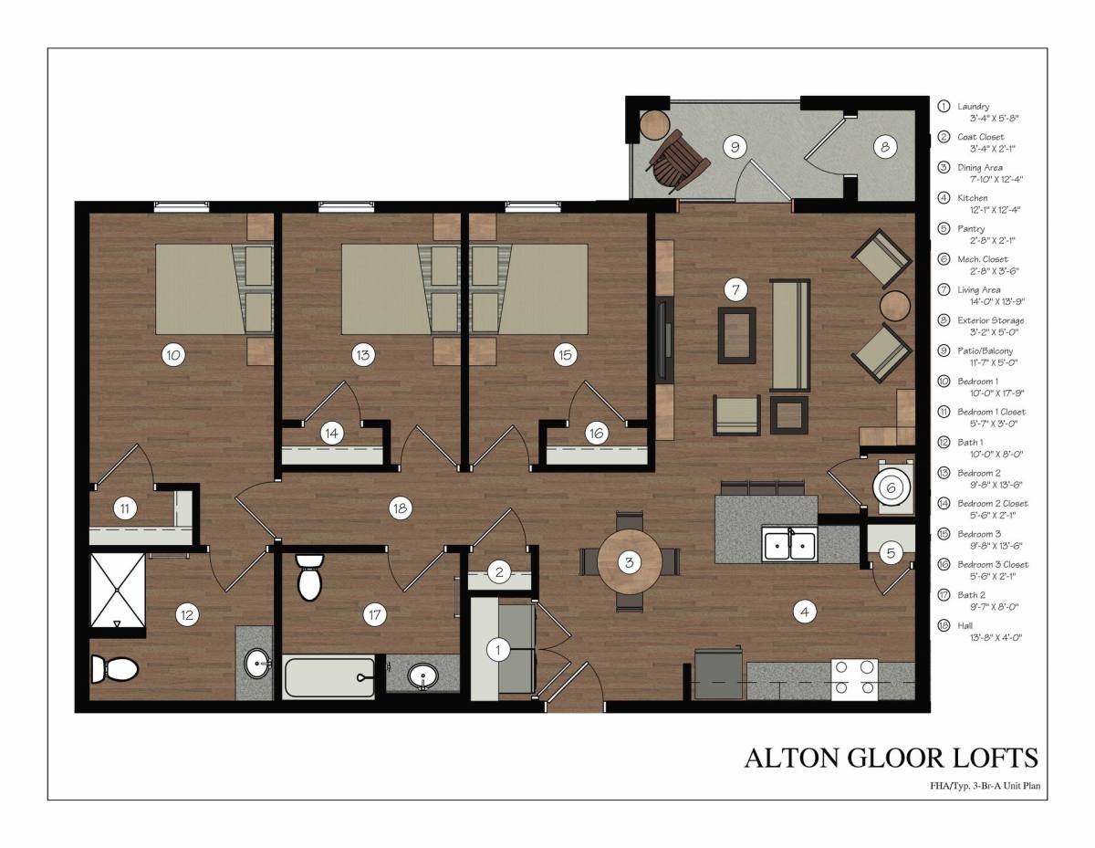 Apartment for rent at 3255 W Alton Gloor Blvd, Brownsville, TX 78520