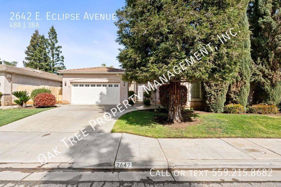 House for rent at 2642 E Eclipse Ave, Fresno, CA 93720