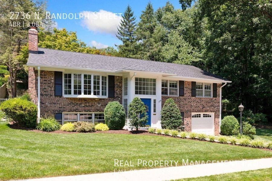 House for rent at 2736 N Randolph St, Arlington, VA 22207