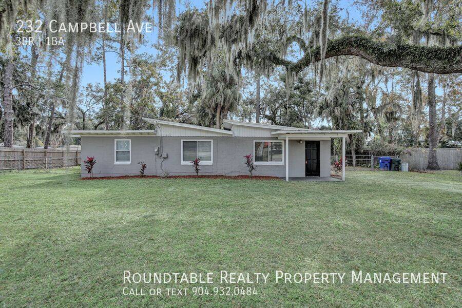 House for rent at 232 Campbell Ave, Orange Park, FL 32073