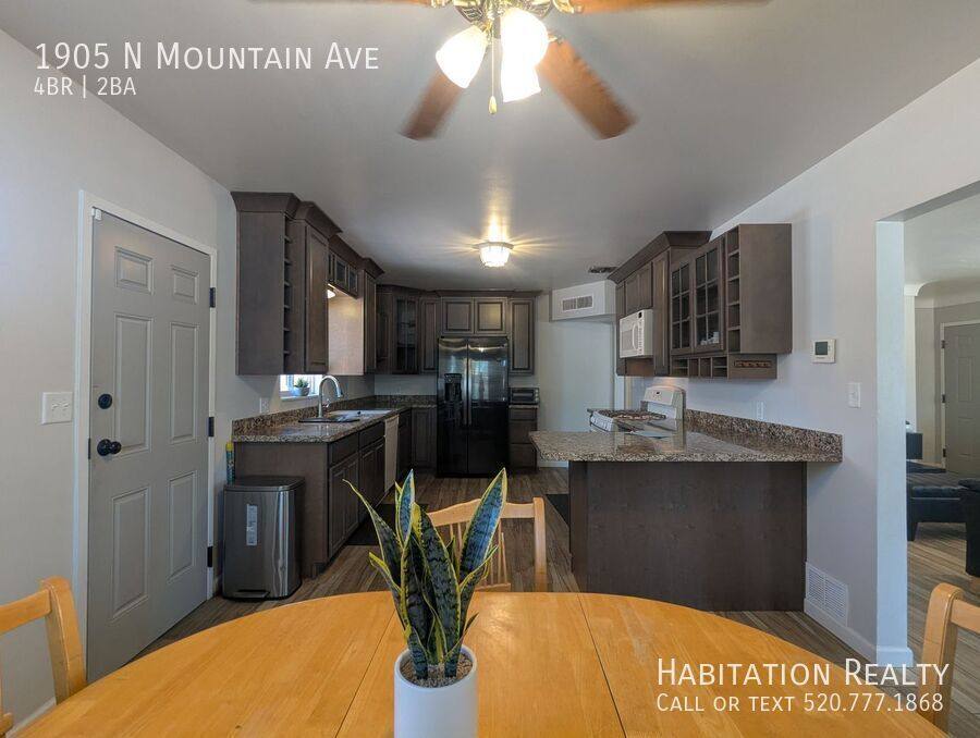 House for rent at 1905 N Mountain Ave, Tucson, AZ 85719