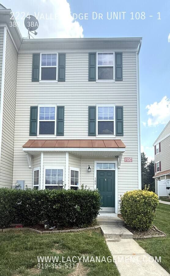 Townhouse for rent at 2224 Valley Edge Dr #108-1, Raleigh, NC 27614