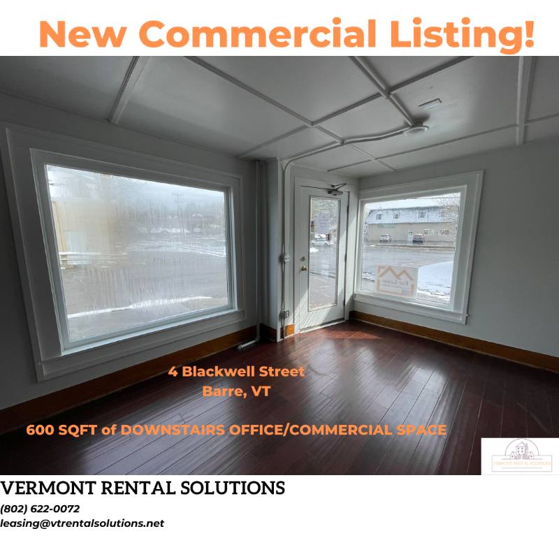 Apartment for rent at 4 Blackwell St, Barre, VT 05641
