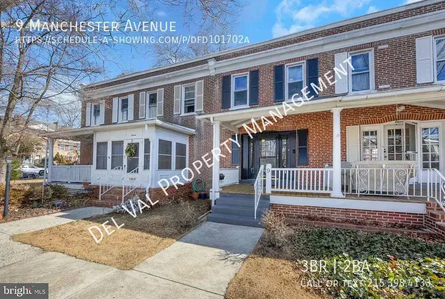 Townhouse for rent at 9 Manchester Ave, Media, PA 19063