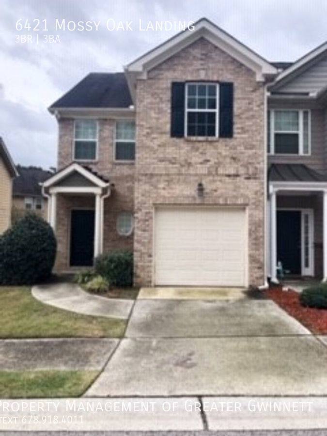 Townhouse for rent at 6421 Mossy Oak Landing, Braselton, GA 30517
