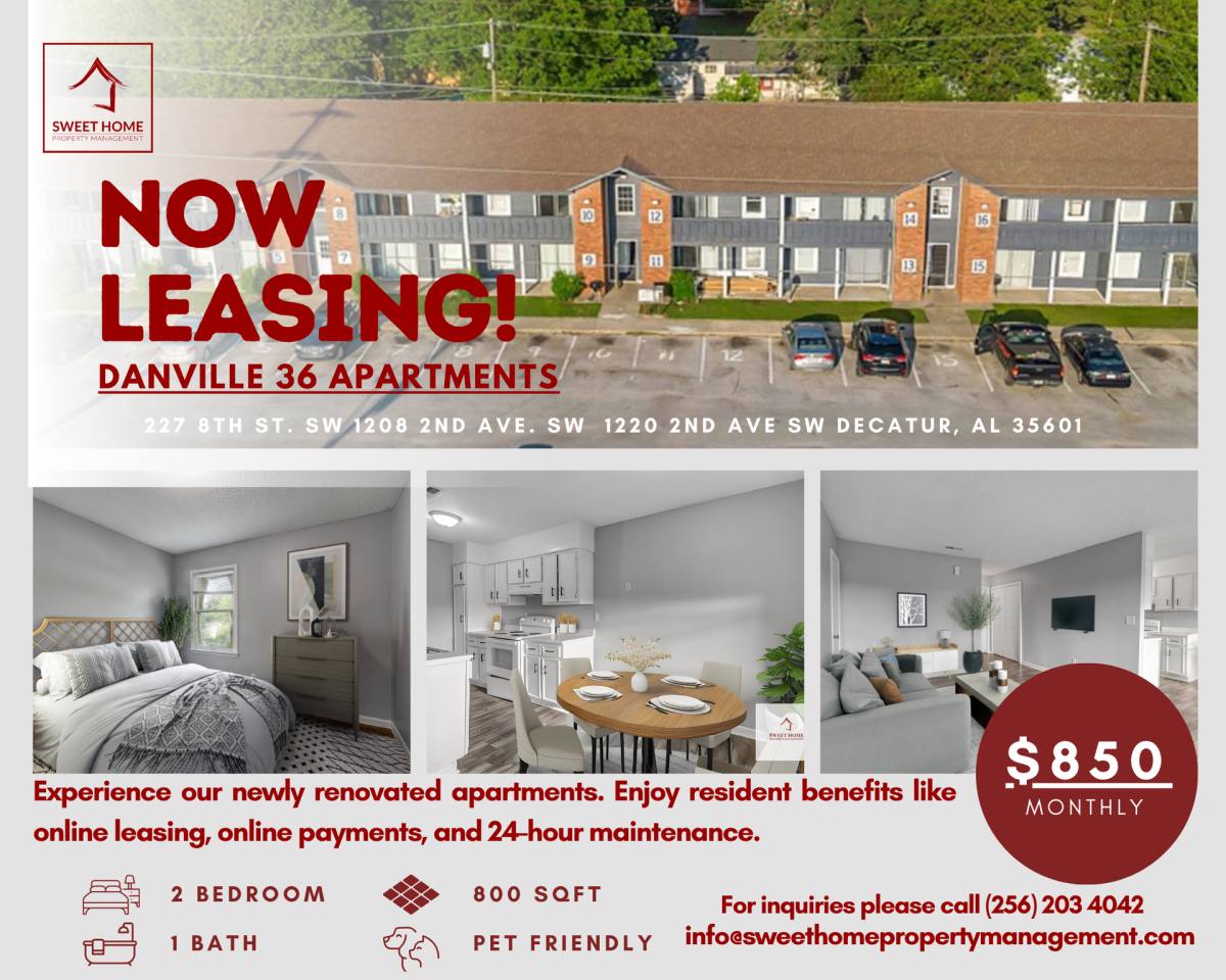 Apartment for rent at 1220 2nd Ave SW #12, Decatur, AL 35601