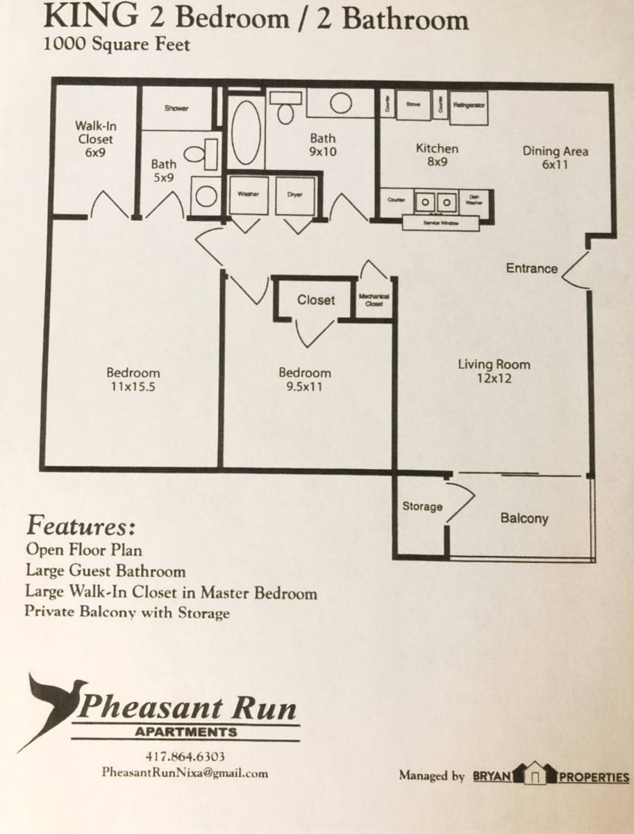 Apartment for rent at 1016 N Pheasant Run, Nixa, MO 65714