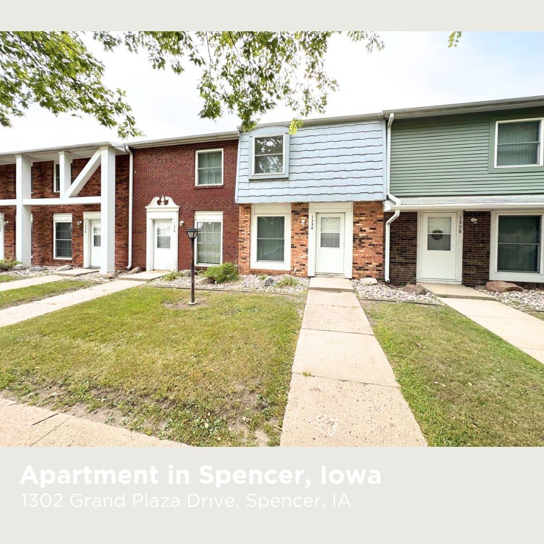 Apartment for rent at 1302 Grand Plaza Dr, Spencer, IA 51301