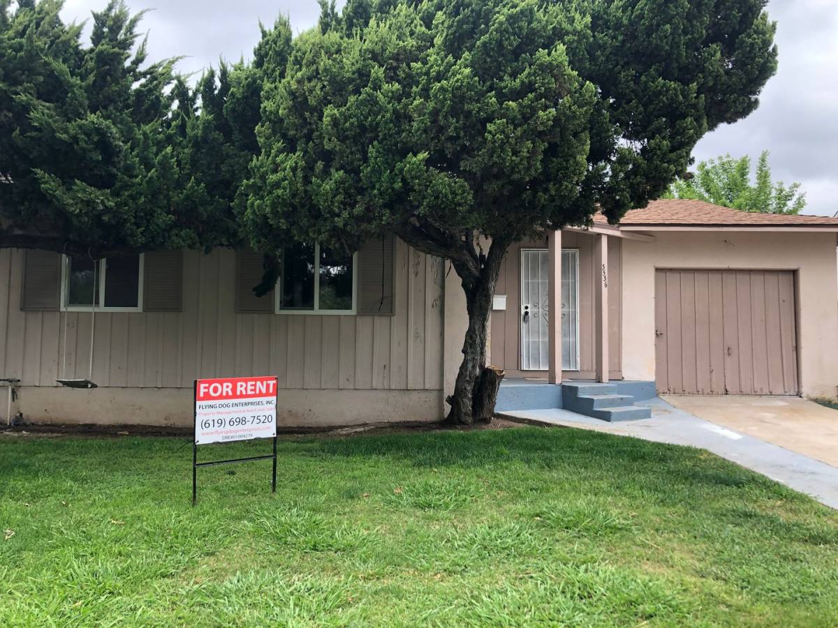 House for rent at 3536 Fairway Dr, La Mesa, CA 91941