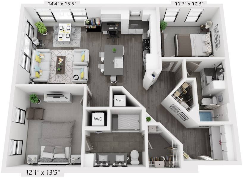 Apartment for rent at 210 W Highland Mall Blvd #A8-41, Austin, TX 78752