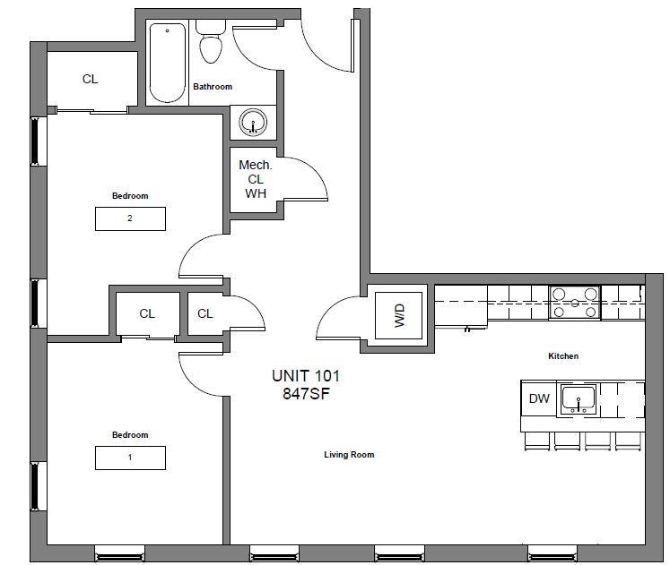 Apartment for rent at 103 S Main St, Quakertown, PA 18951