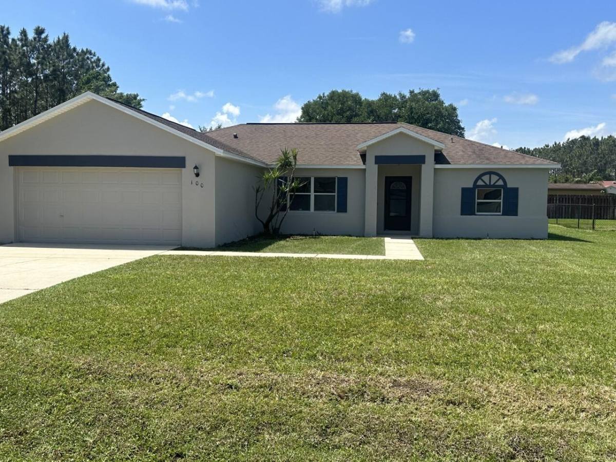 House for rent at 100 Burroughs Dr, Palm Coast, FL 32137