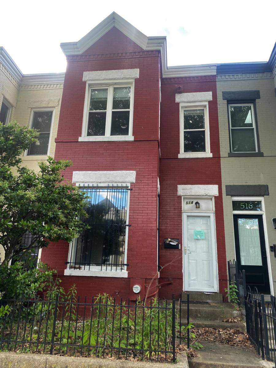 House for rent at Stanton Park, 514 14th St NE, Washington, DC 20002