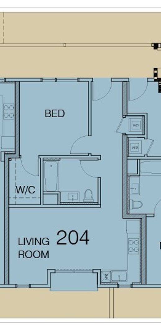 Apartment for rent at 1750 Sawtelle Blvd, Los Angeles, CA 90025