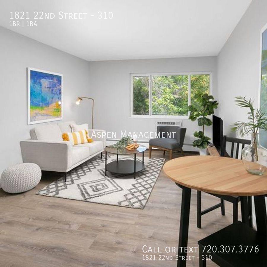 Apartment for rent at 1821 22nd St, Boulder, CO 80302