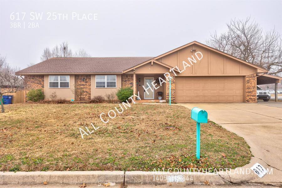 House for rent at 617 SW 25th Place, El Reno, OK 73036