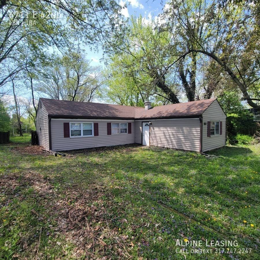 House for rent at 6711 E 42nd, Indianapolis, IN 46226