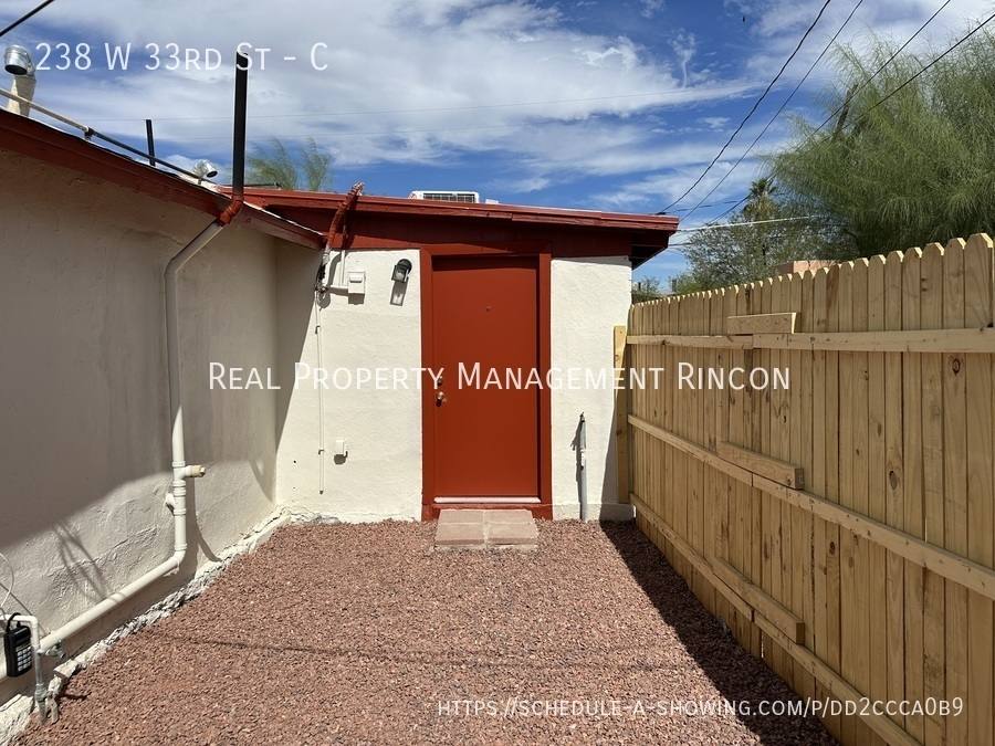 Apartment for rent at 238 W 33rd St #C, Tucson, AZ 85713