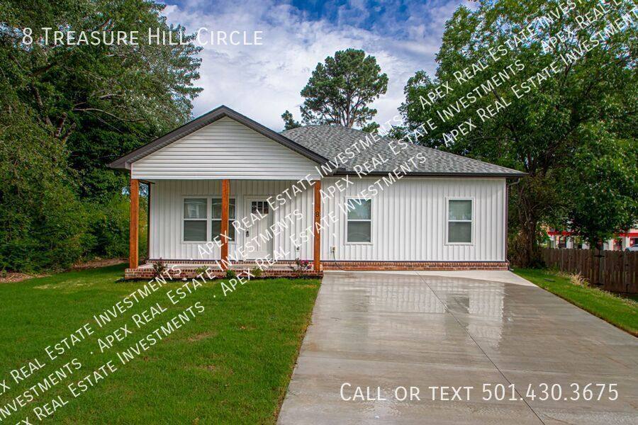 House for rent at 8 Treasure Hill Circle, Little Rock, AR 72205