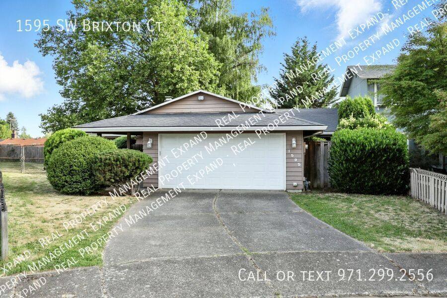 House for rent at 1595 SW Brixton Court, Gresham, OR 97080