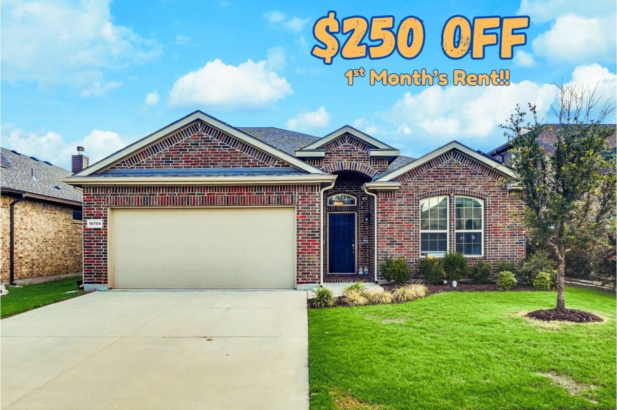 House for rent at 10704 Ersebrook Court, Haslet, TX 76052