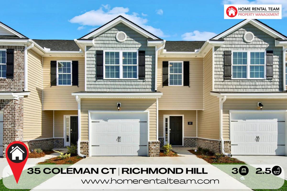Townhouse for rent at 35 Coleman Court, Richmond Hill, GA 31324