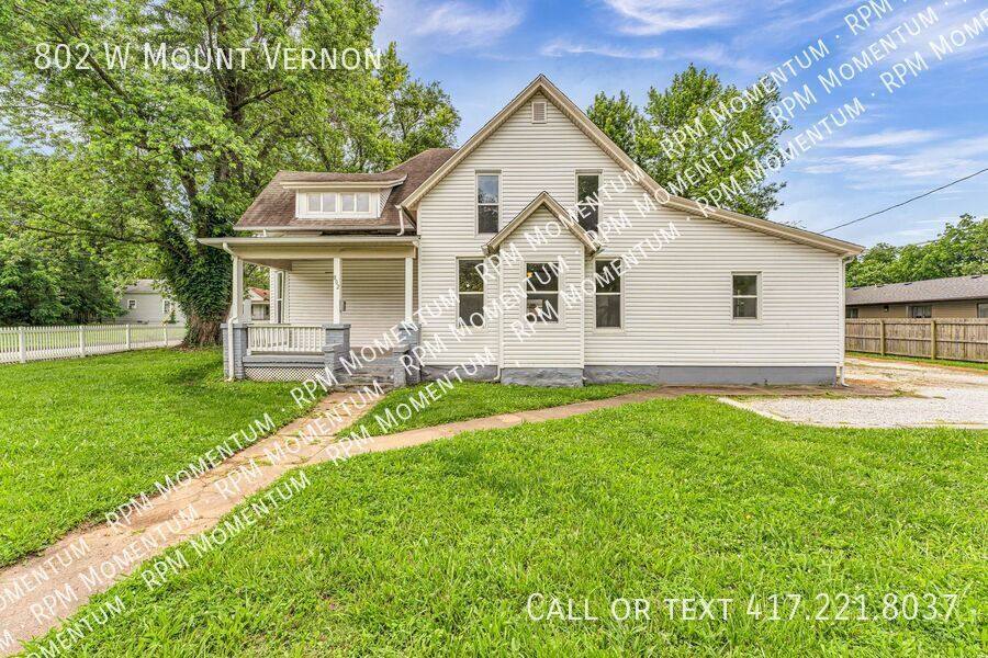 House for rent at 802 W Mount Vernon, Springfield, MO 65806
