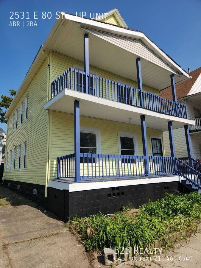 Apartment for rent at 2531 E 80 St #UP, Cleveland, OH 44104